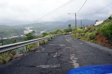  'Piscinas naturales' en Montaña Las Palmas (Telde)/Acfi Press.