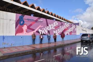  Telde amuralla su compromiso con la igualdad de las mujeres/TA y Francisco Javier Santana.