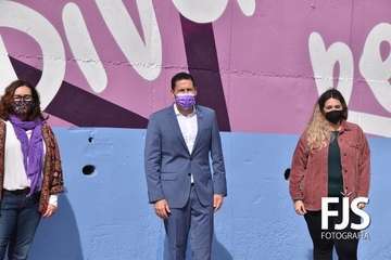 Telde visibiliza su lucha por la igualdad con acciones de sensibilización y concienciación en el 8-M/Francisco Javier Santana y TA.