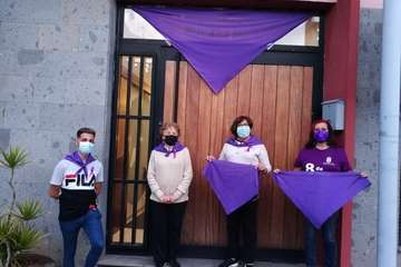  Telde se pone en modo violeta/TA.