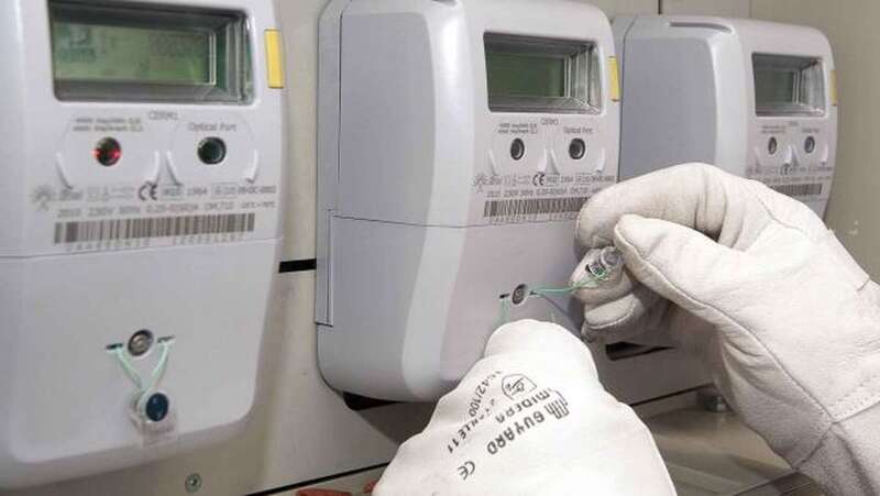 Imagen de archivo de un contador eléctrico inteligente / TA