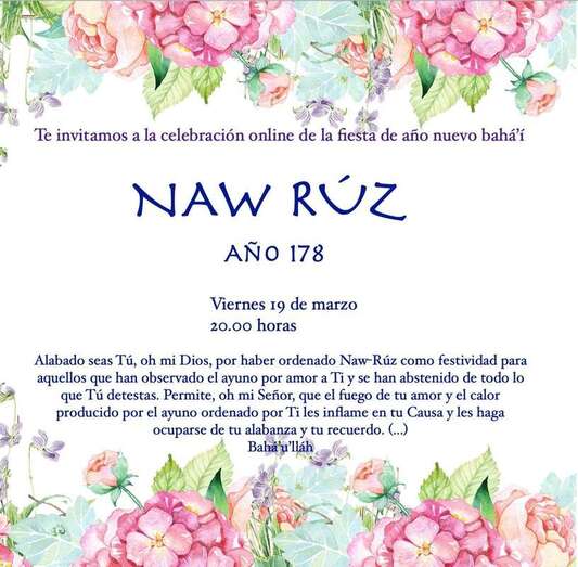 Cartel de la celebración/TA.