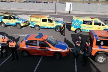 Emotivo adiós al jefe y fundador de los GIORS José Antonio Bolaños/TA.