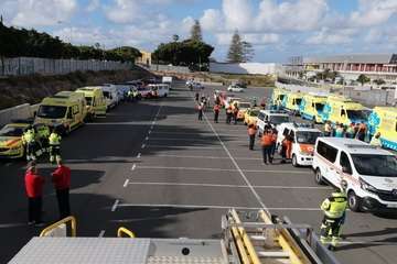 Emotivo adiós al jefe y fundador de los GIORS José Antonio Bolaños/TA.