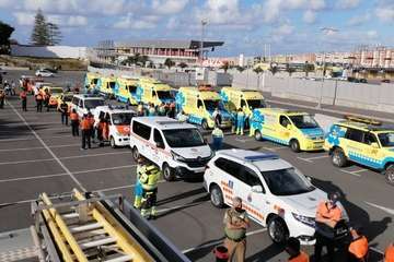 Emotivo adiós al jefe y fundador de los GIORS José Antonio Bolaños/TA.