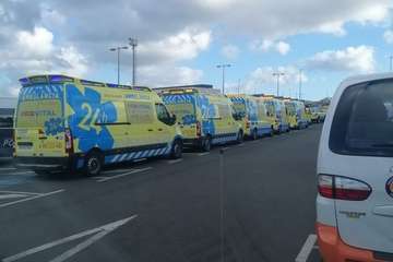 Emotivo adiós al jefe y fundador de los GIORS José Antonio Bolaños/TA.