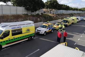 Emotivo adiós al jefe y fundador de los GIORS José Antonio Bolaños/TA.