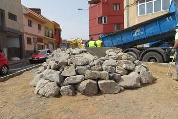 Glorieta de El Calero donde irá la escultura El árbol de Hipócrates de Máximo Riol/TA.
