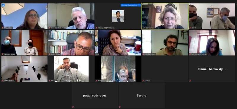 Reunión telemática de este martes/TA.