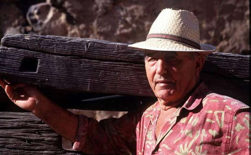 Agustinito hace 20 años. Ha sido reconocido como Hijo Predilecto de Santa Brígida a los 94 años de edad/C7.