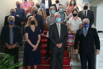 El teldense Esteban Castellano, reconocido por la Red Nacional de Radio de Emergencia/TA.