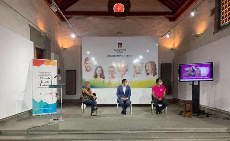 Auri Saavedra, Héctor Suárez y Arturo Boyra, durante la presentación del proyecto 