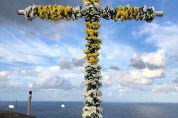 Enrame de la Cruz en el Montañón Negro de Jinámar/TA.