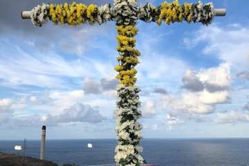 Enrame de la Cruz en el Montañón Negro de Jinámar/TA.