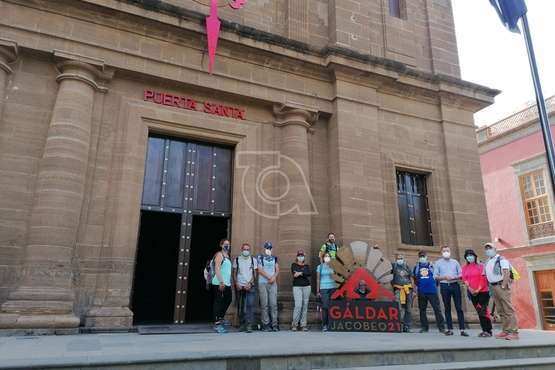 Telde cumple con el Año Santo Jacobeo en Gáldar/TA.