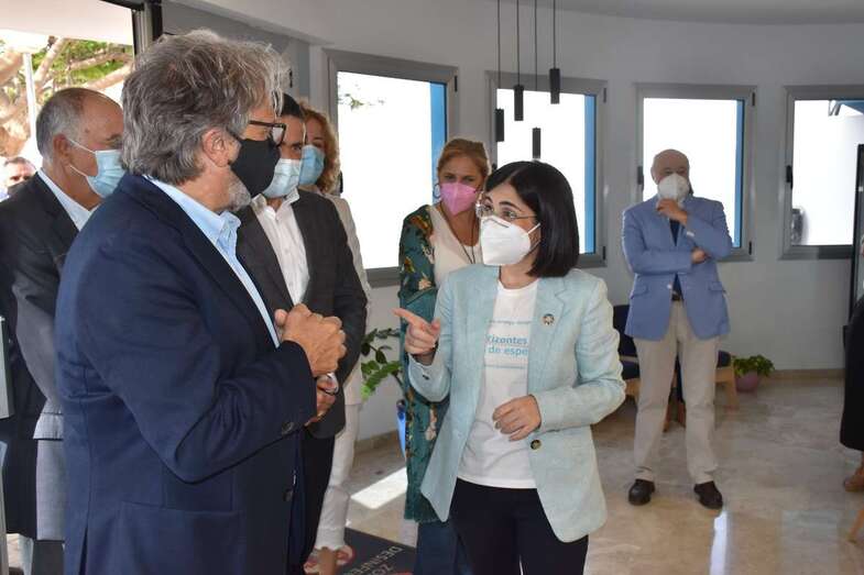 Momento de la visita de este sábado/TA.