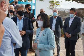  Darias elogia en Telde el trabajo de Yrichen/TA y Acfi Press.