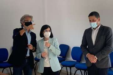  Darias elogia en Telde el trabajo de Yrichen/TA y Acfi Press.