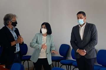  Darias elogia en Telde el trabajo de Yrichen/TA y Acfi Press.