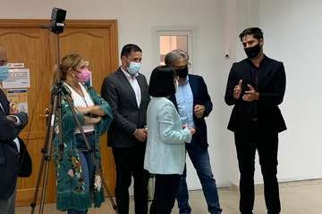  Darias elogia en Telde el trabajo de Yrichen/TA y Acfi Press.