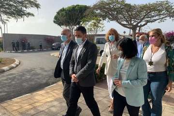  Darias elogia en Telde el trabajo de Yrichen/TA y Acfi Press.