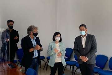  Darias elogia en Telde el trabajo de Yrichen/TA y Acfi Press.