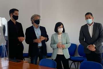  Darias elogia en Telde el trabajo de Yrichen/TA y Acfi Press.