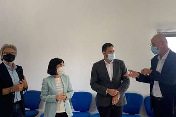  Darias elogia en Telde el trabajo de Yrichen/TA y Acfi Press.