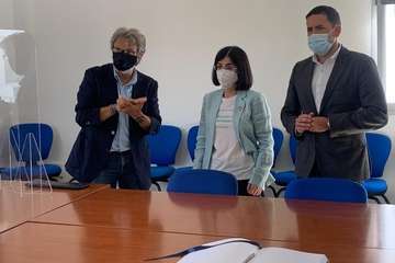  Darias elogia en Telde el trabajo de Yrichen/TA y Acfi Press.