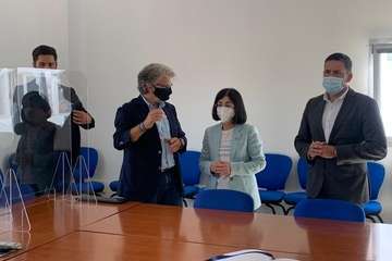  Darias elogia en Telde el trabajo de Yrichen/TA y Acfi Press.