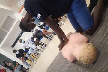 Taller de Primeros Auxilios en el Valle de Jinámar/TA.