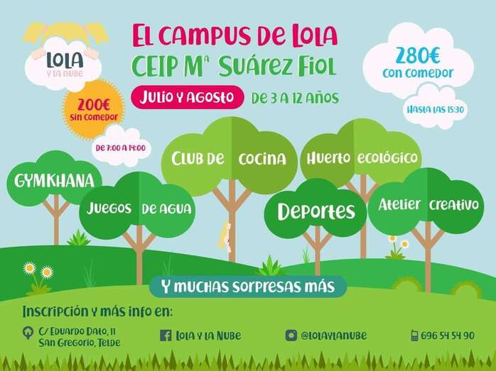 Esta dirigido a menores de 3 a 12 años / TA