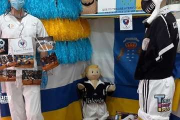 La Churrería Melián y el Castro Morales se vuelcan para promocionar la lucha canaria/Castro Morales.