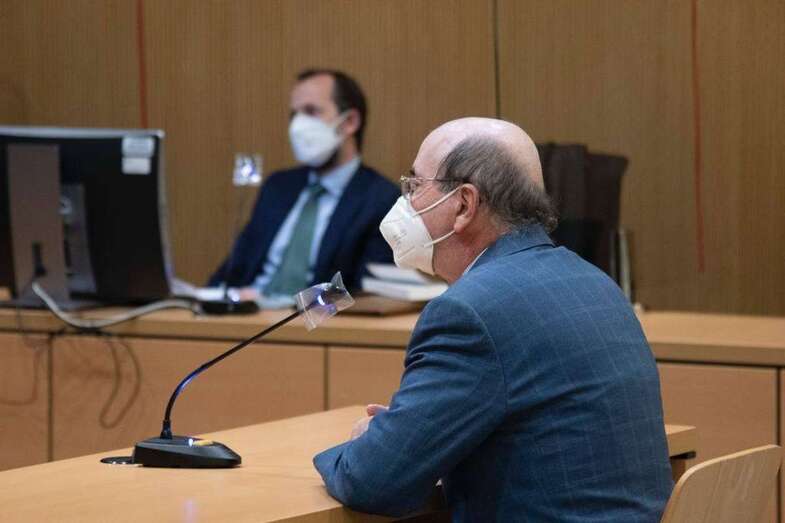 El acusado durante el juicio/Arcadio Suárez/C7.