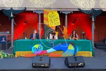 Pregón de las fiestas de San Juan 2021/Antonio Alí y Francisco Javier Santana.