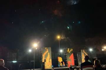 Humor y fuegos artificiales en Telde en la Noche de San Juan/TA.