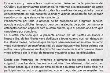 Lomo Magullo celebra sus fiestas de Las Nieves/TA y Francisco Javier Santana.