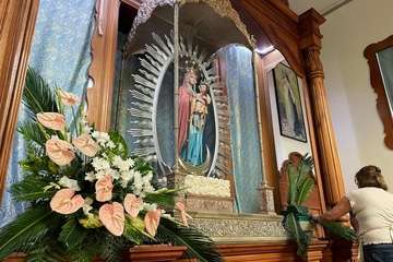 Lomo Magullo engalana a su patrona y Alcaldesa Perpetua de Telde/TA.