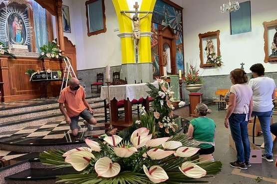 Lomo Magullo engalana a su patrona y Alcaldesa Perpetua de Telde/TA.