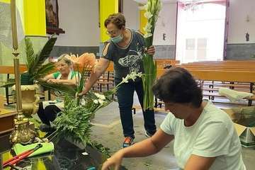 Lomo Magullo engalana a su patrona y Alcaldesa Perpetua de Telde/TA.