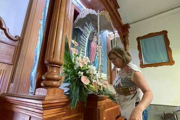 Lomo Magullo engalana a su patrona y Alcaldesa Perpetua de Telde/TA.