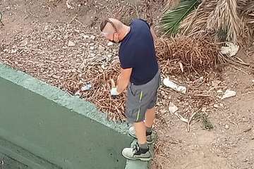 Vecinos de Jinámar dan ejemplo de civismo/TA.