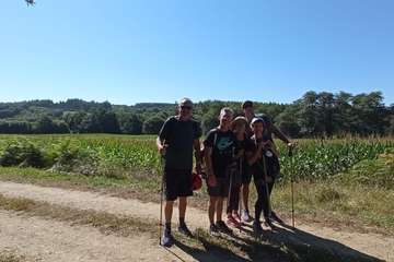  Telde hace El camino inglés hasta Santiago/TA.