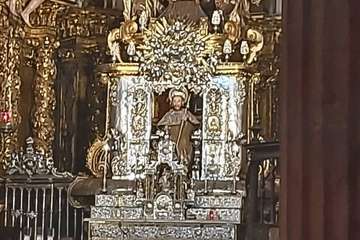  Telde hace El camino inglés hasta Santiago/TA.