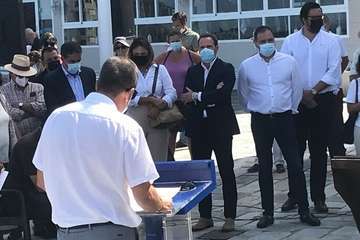  Telde,en el homenaje a las víctimas del accidente de Spanair JK5022 en su 13Âº aniversario/TA.