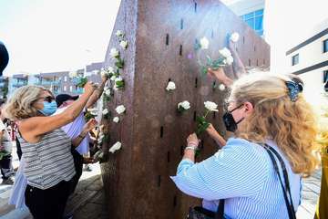  Telde,en el homenaje a las víctimas del accidente de Spanair JK5022 en su 13Âº aniversario/TA.