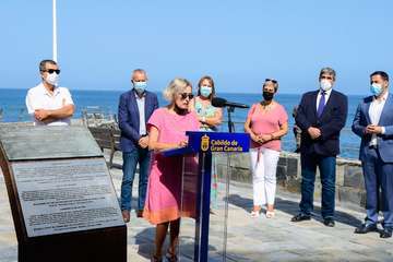  Telde,en el homenaje a las víctimas del accidente de Spanair JK5022 en su 13Âº aniversario/TA.