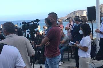  Telde,en el homenaje a las víctimas del accidente de Spanair JK5022 en su 13Âº aniversario/TA.