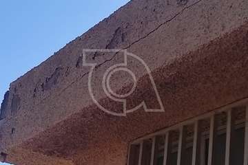 Desprendimientos en la plaza de Yoñe en La Garita/TA.