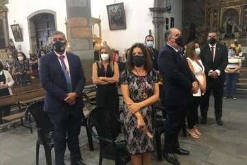 Eucaristía presidida por el obispo José Mazuelos y concierto de la Banda Municipal de Música por la festividad del Santo Cristo de Telde/Francisco Javier Santana.